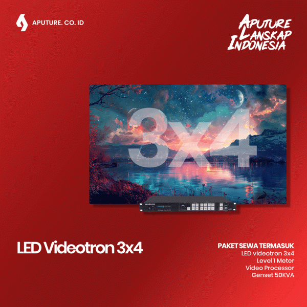 LED Videotron 3x4